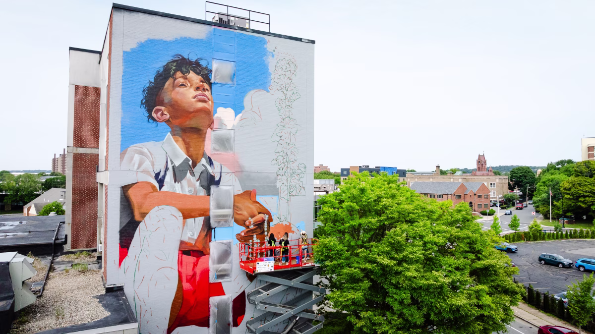 WHERE OUR STRENGTH LIVES: DESIGNING A MURAL FOR OUR COMMUNITY WITH TAYLOR WHITE